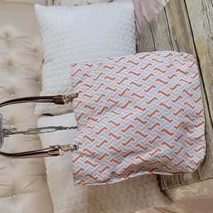 J. McLaughlin Canvas Printed Tote